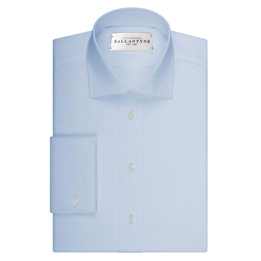 Blue Cotton Men's Shirt
