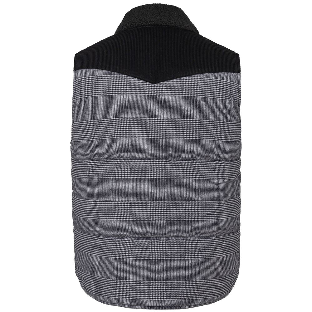 Gray Cotton Sleveless Jacket