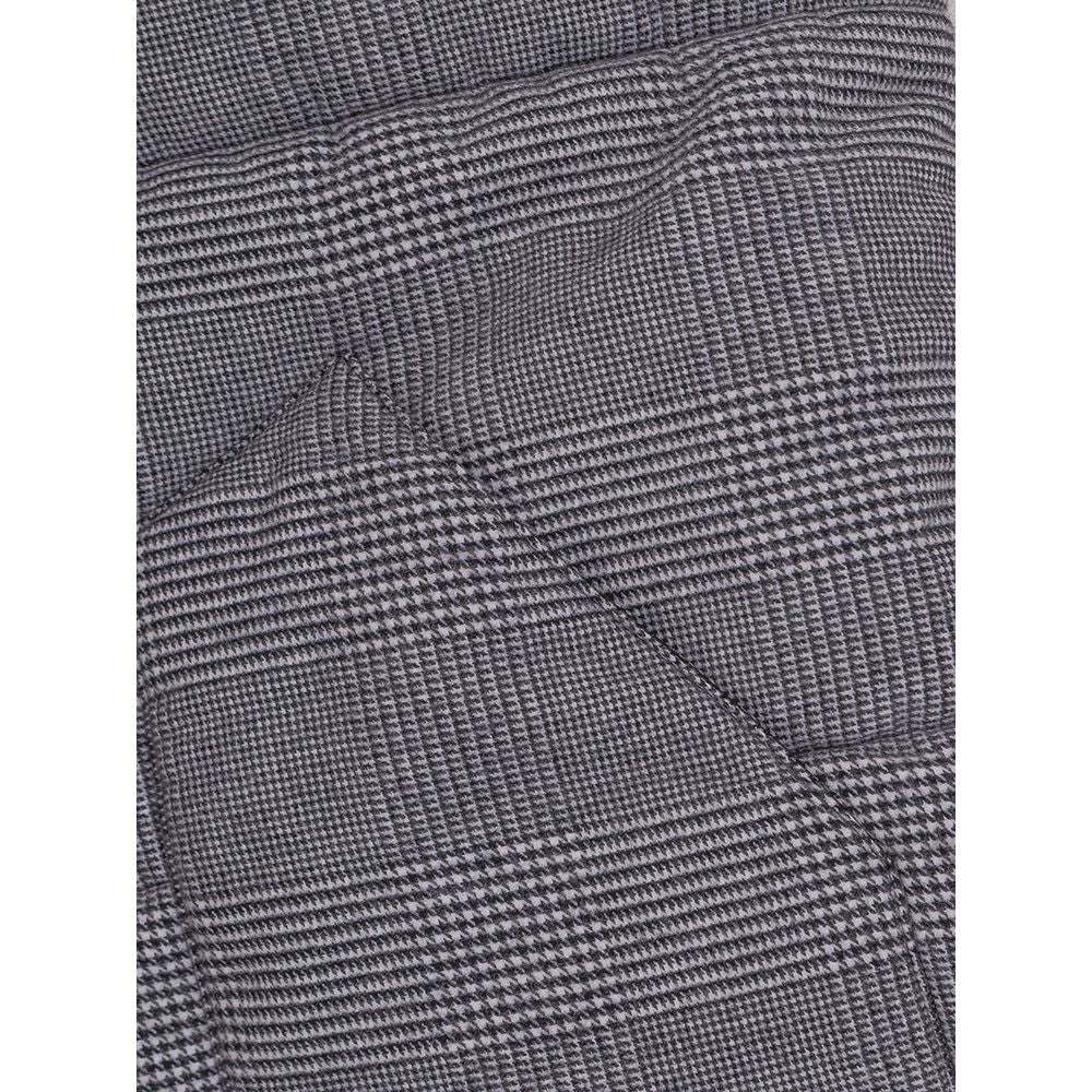 Gray Cotton Sleveless Jacket