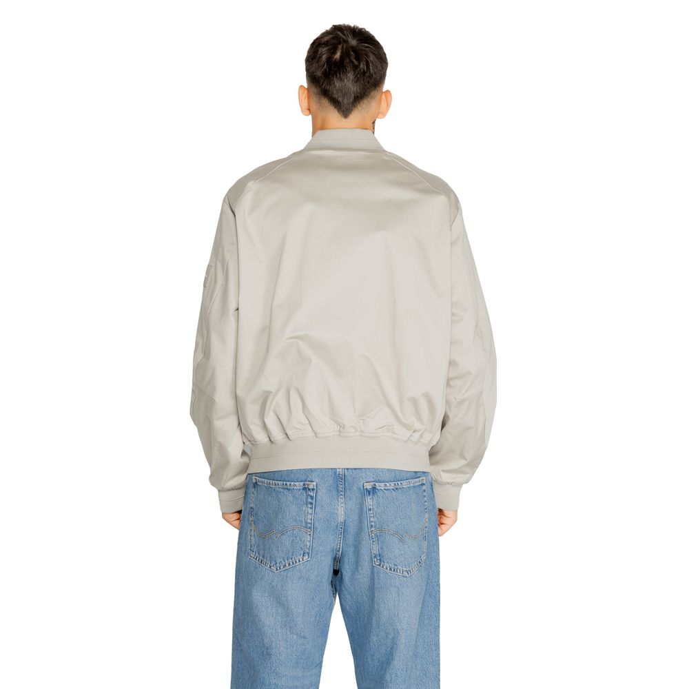 Gray Organic Cotton Jackets & Coat