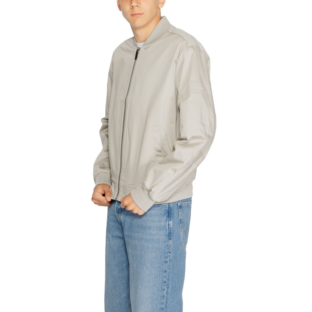 Gray Organic Cotton Jackets & Coat