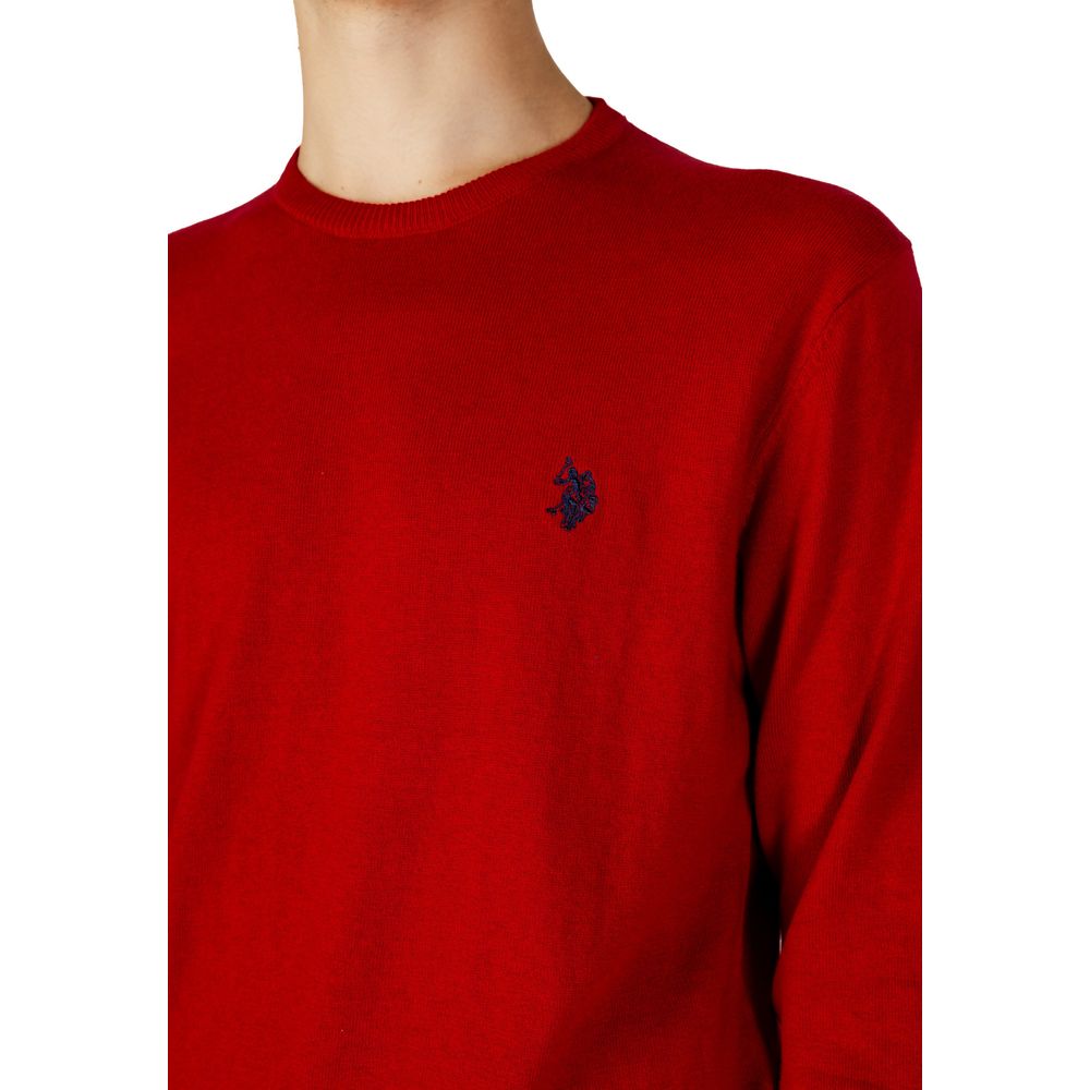 Red Cotton Sweatshirt