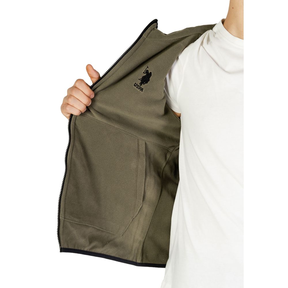 Gray Polyamide Jackets & Coat