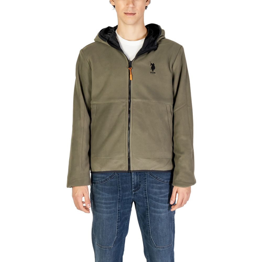 Gray Polyamide Jackets & Coat
