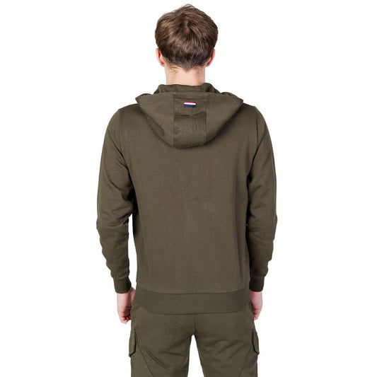 Green Cotton Hoodie