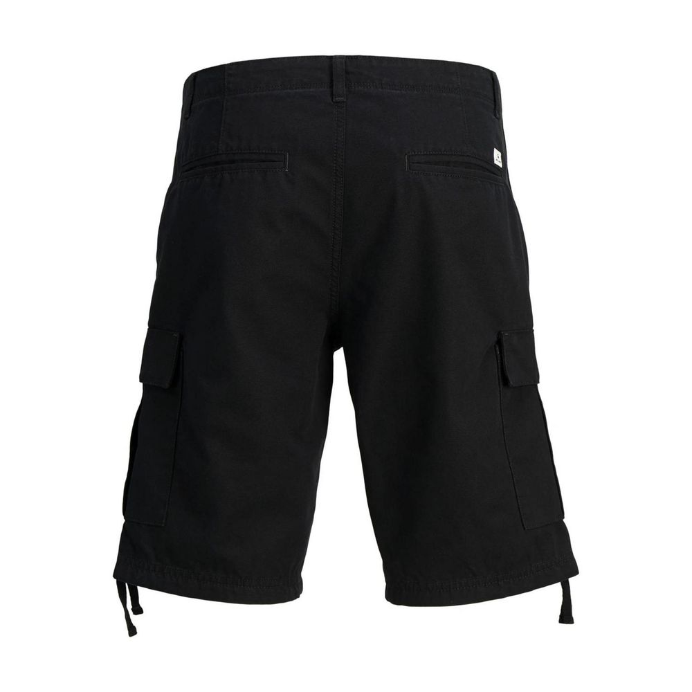 Black Cotton Bermuda