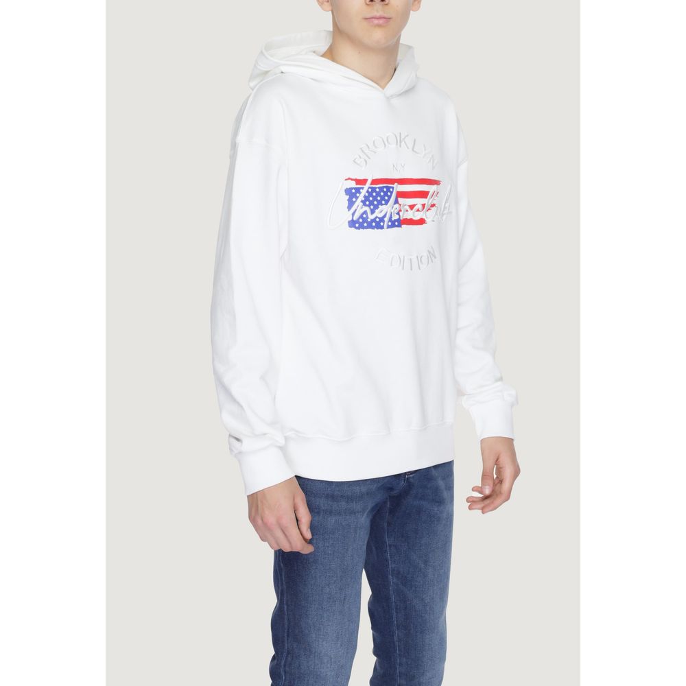 White Cotton Hoodie