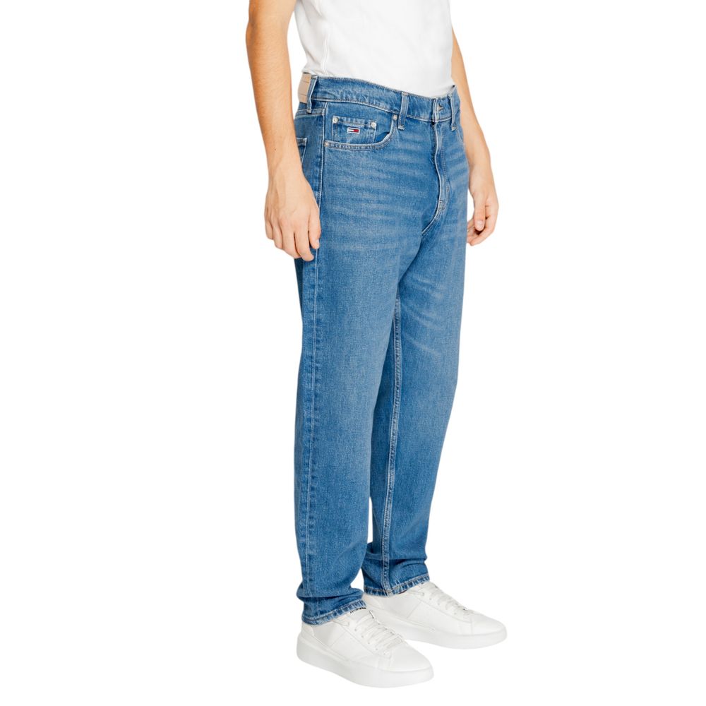 Blue Recycled Cotton Slim Fit Jean