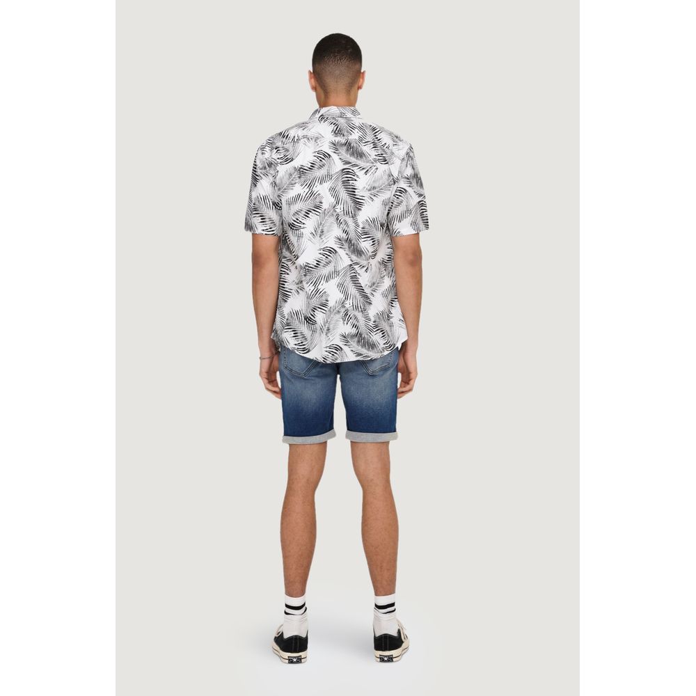 White Cotton Shortsleeve