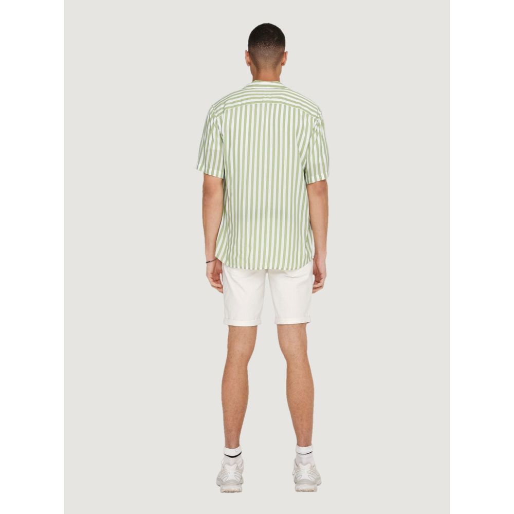 Green Viscose Shortsleeve