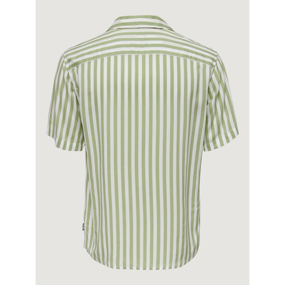 Green Viscose Shortsleeve