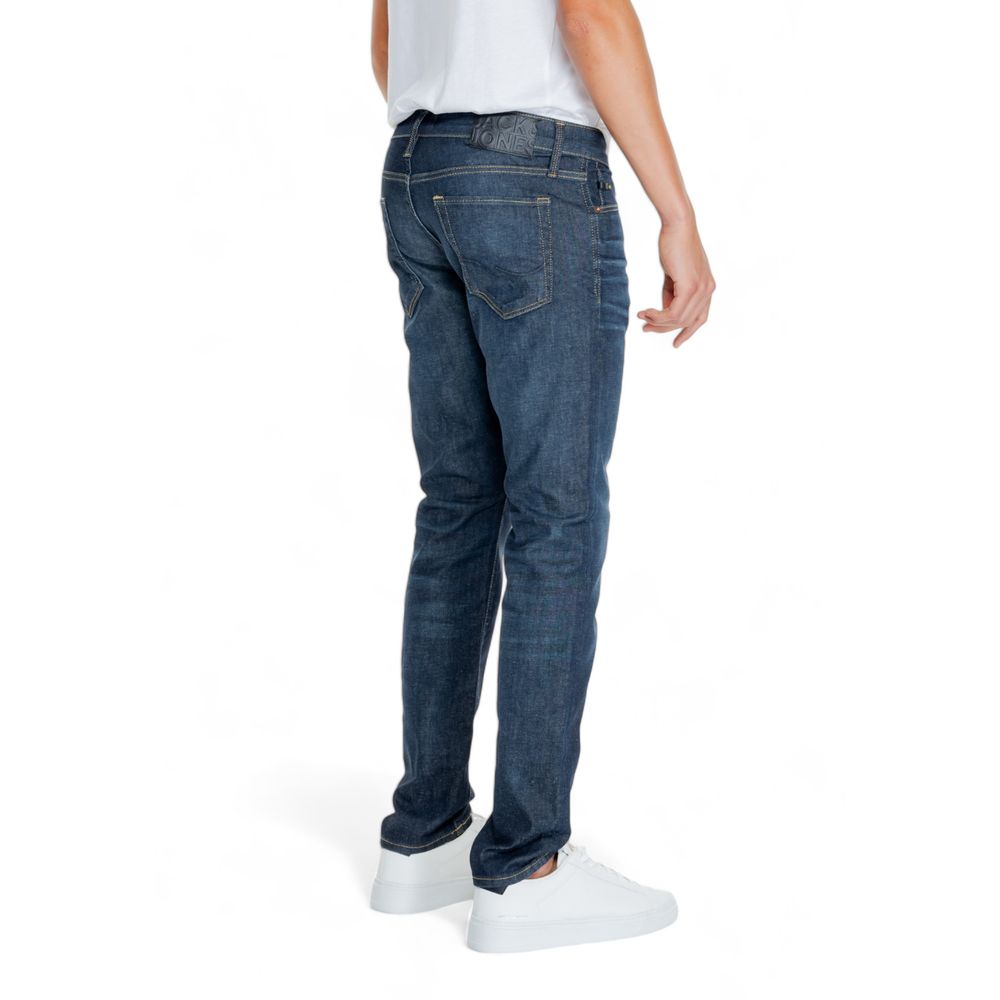 Blue Cotton Relaxed Fit Jean
