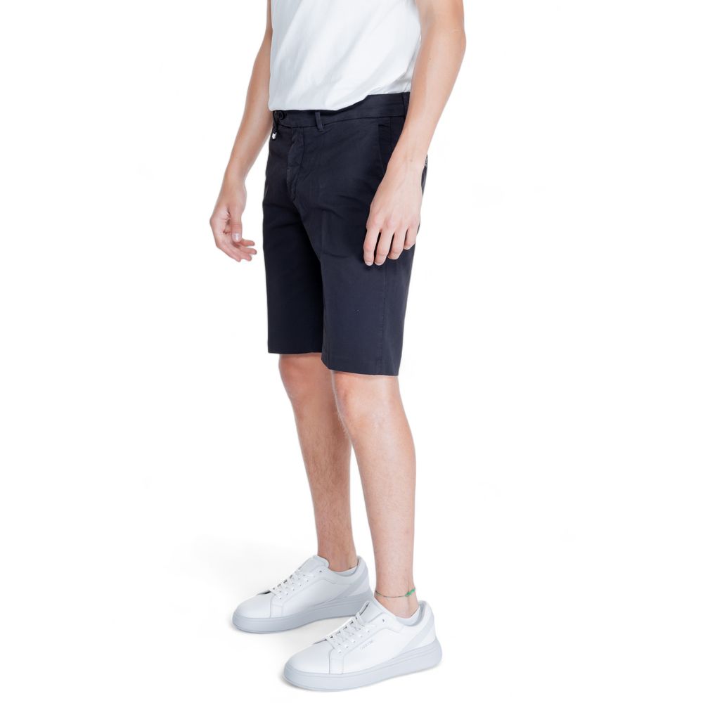 Black Cotton Bermuda