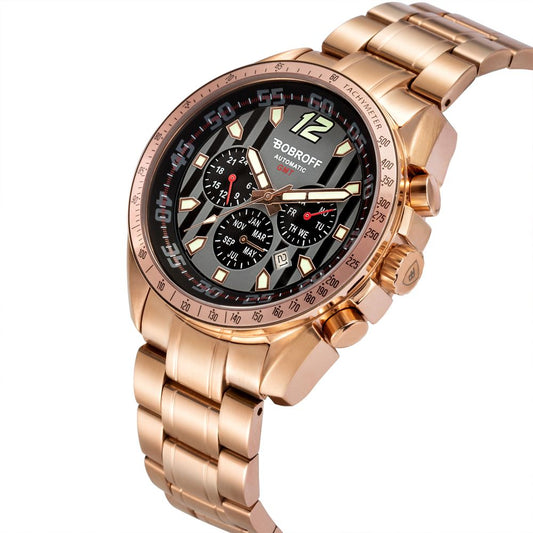 Bronze Stainless Steel Dress Watch