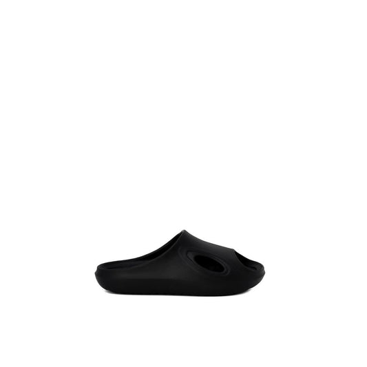 Black Polyethylene Slippers