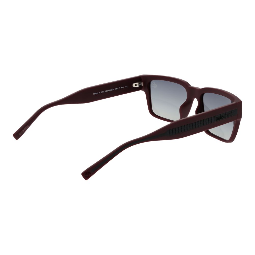 Burgundy Plastic Sunglasses