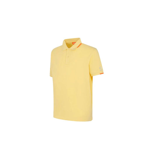 Yellow Cotton Polo Shirt