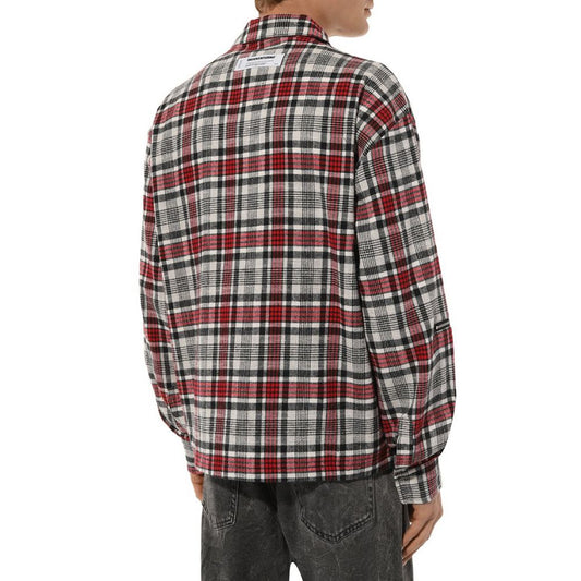 Multicolor Cotton Men Jacket