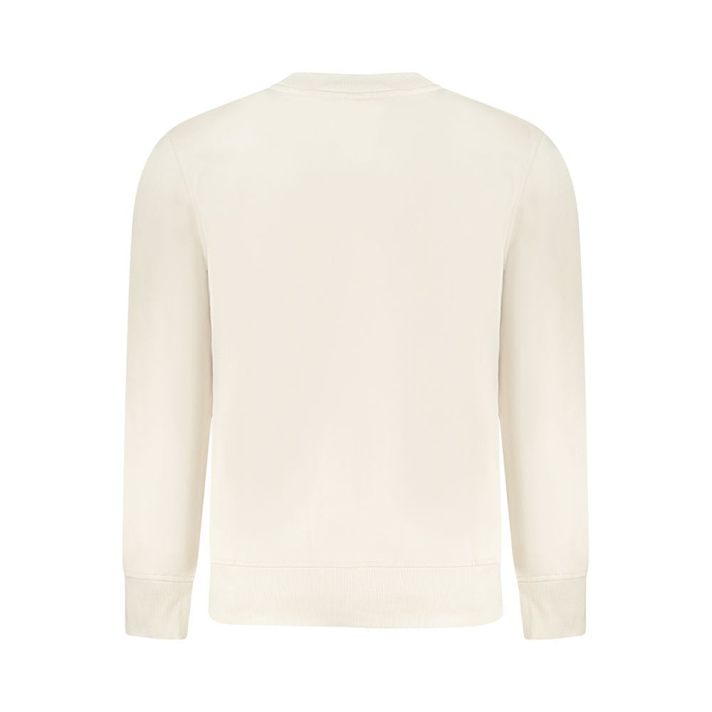 Beige Cotton Men's Sweatshirt