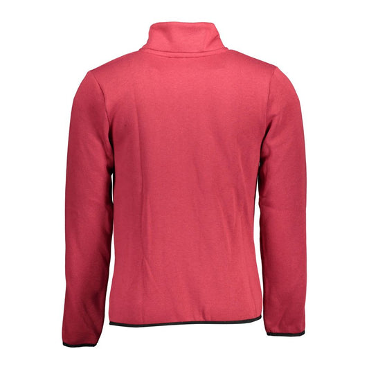 Red Cotton Men Sweater