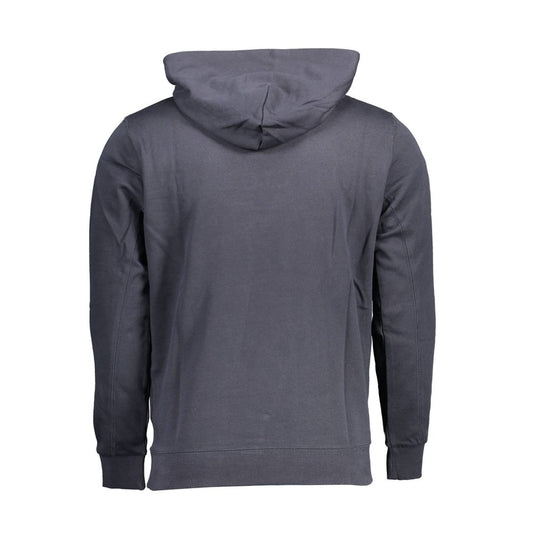 Blue Cotton Mens Sweatshirt