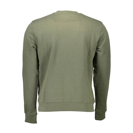 Green Cotton Men's Sweatshirt