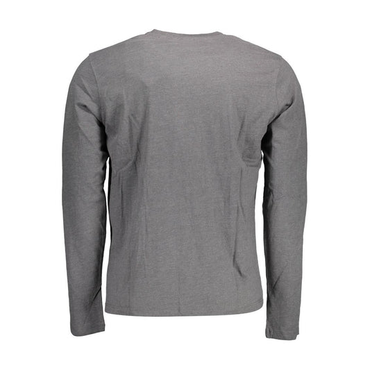 Grey Cotton Mens T-Shirt