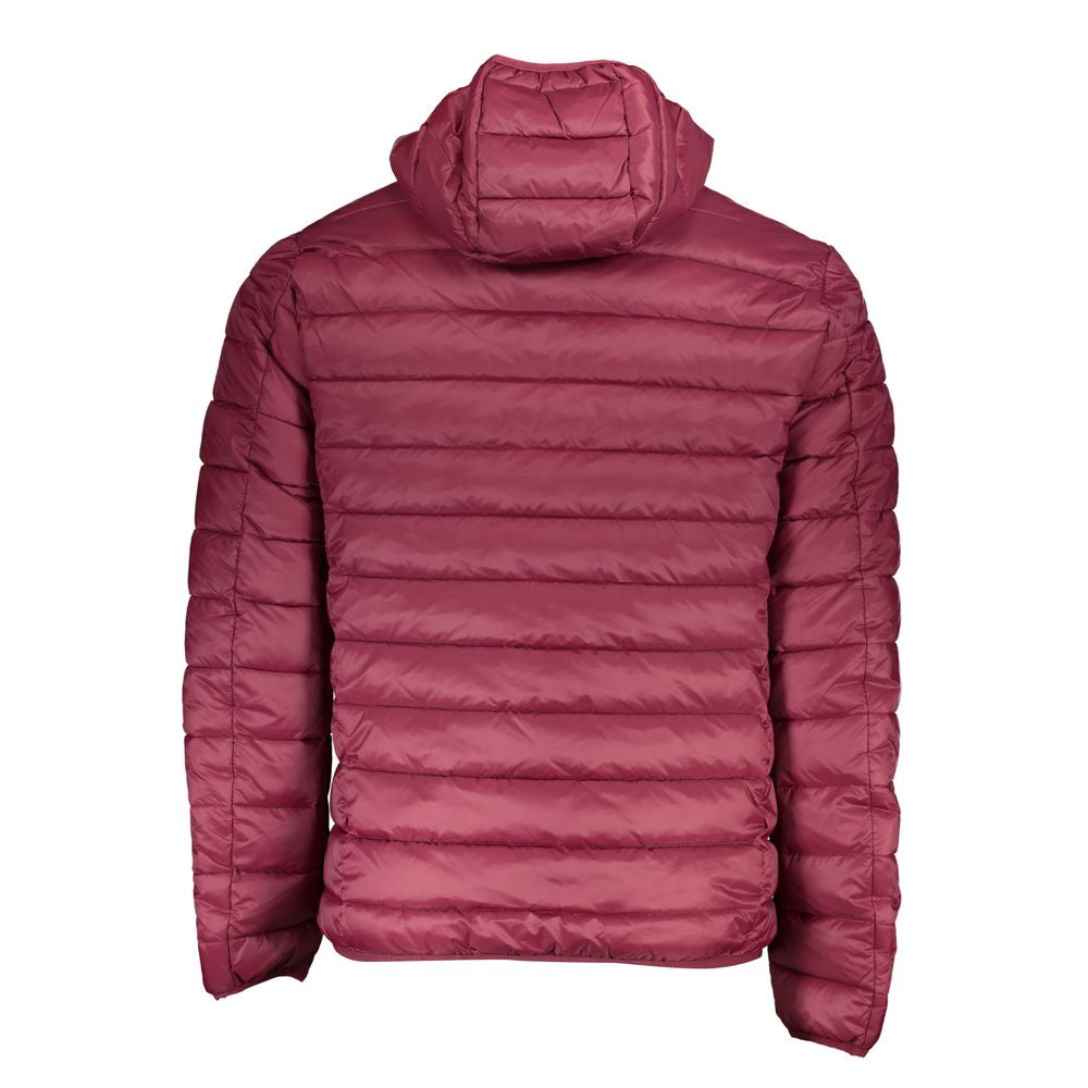 Red Polyamide Men Jacket