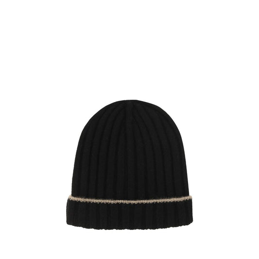 Black Cashmere Beanie