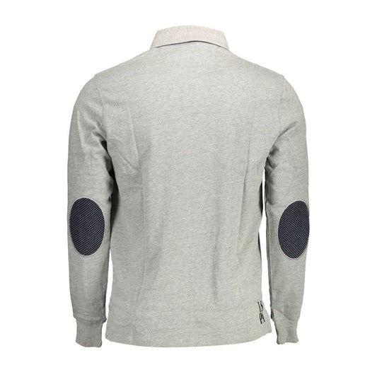 Brown Cotton Men Polo Shirt