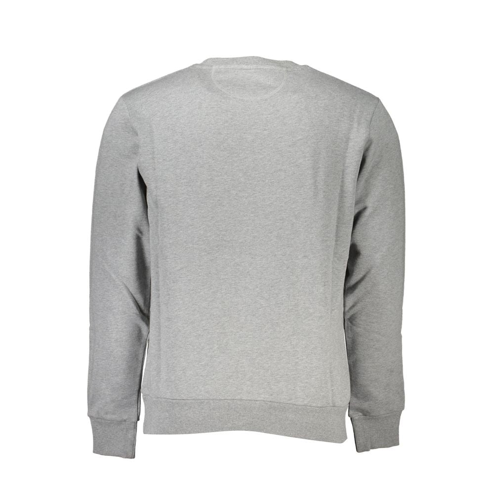 Grigio Cotton Men Sweatshirt