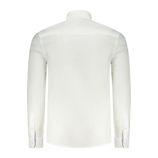 White Cotton Men's Shirt