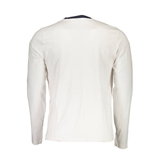 White Cotton Men T-Shirt