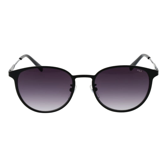 Black Stainless Steel Sunglasses