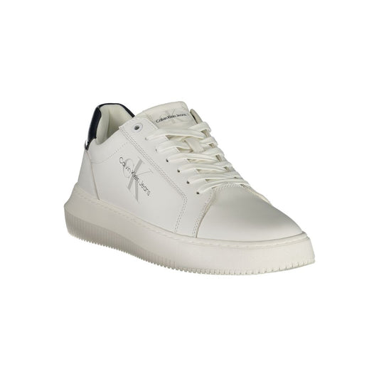 White Leather Men Sneaker