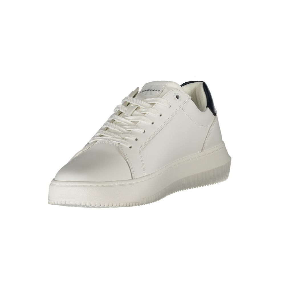 White Leather Men Sneaker
