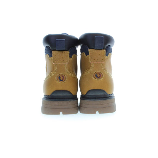 Beige Synthetic Men's Boot