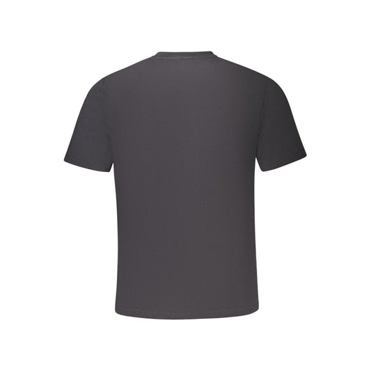 Black Cotton Men's T-Shirt