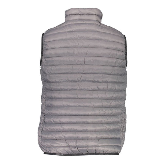 Grigio Poliammide Mens Vest