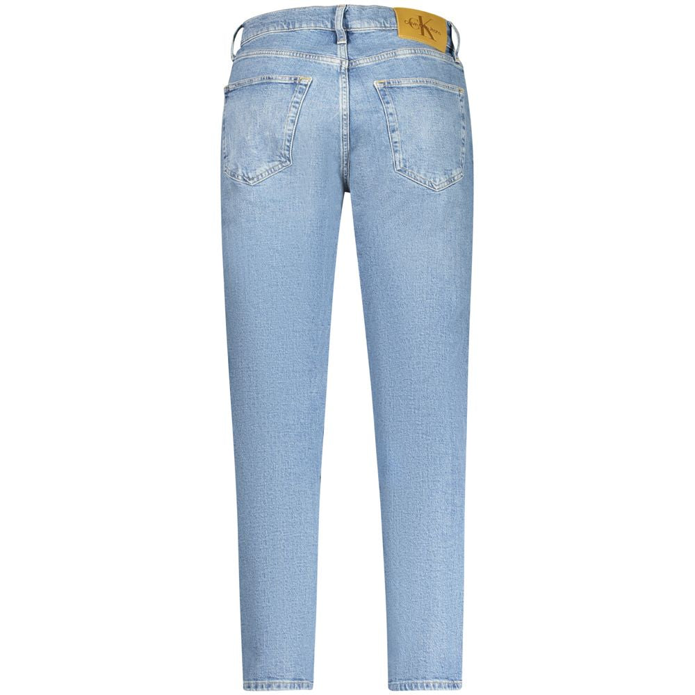 Blue Cotton Men's Jeans