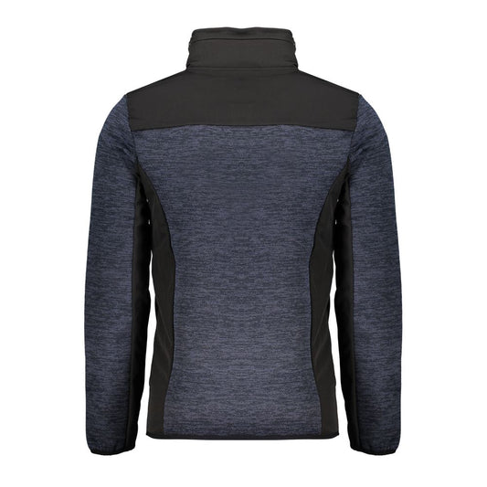 Blue Polyester Men's Sports Jacket