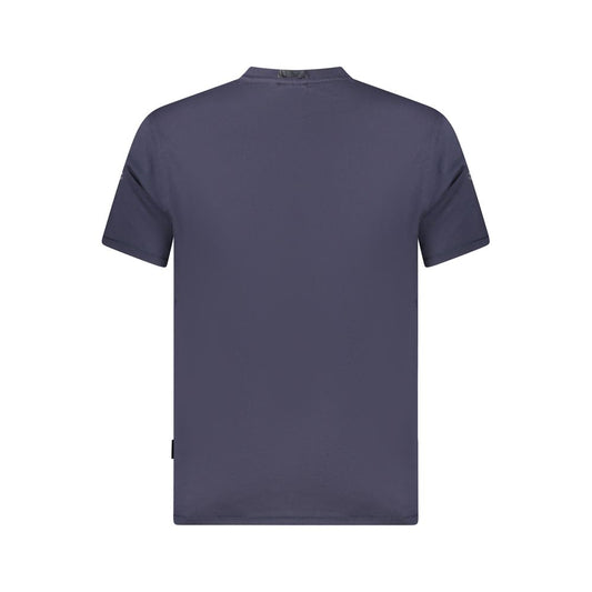 Blue Organic Cotton Men T-Shirt