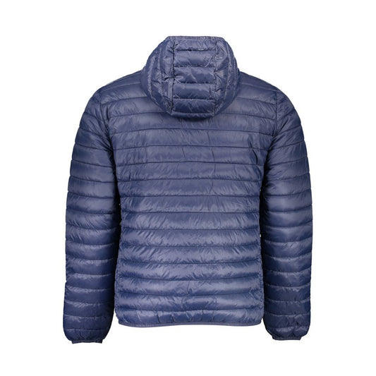 Blue Polyamide Men's Jacket