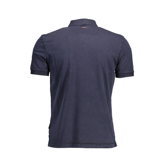 Blu Cotton Men Polo