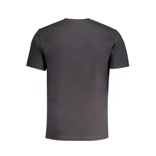 Blue Cotton Men's T-Shirt