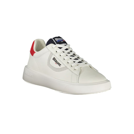White Leather Men Sneaker