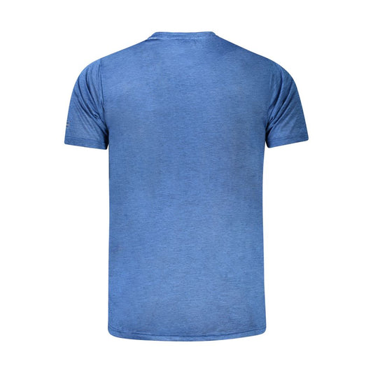 Blu Polyester Men T-Shirt