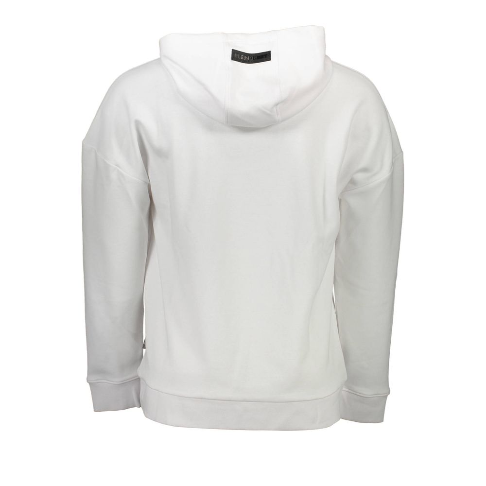 White Cotton Men's Sweater
