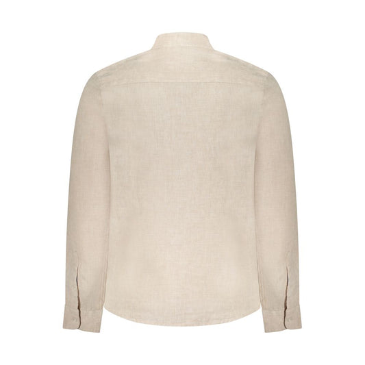 Beige Linen Shirt