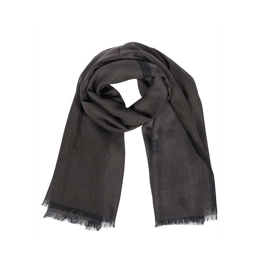 Gray Cashmere Scarf